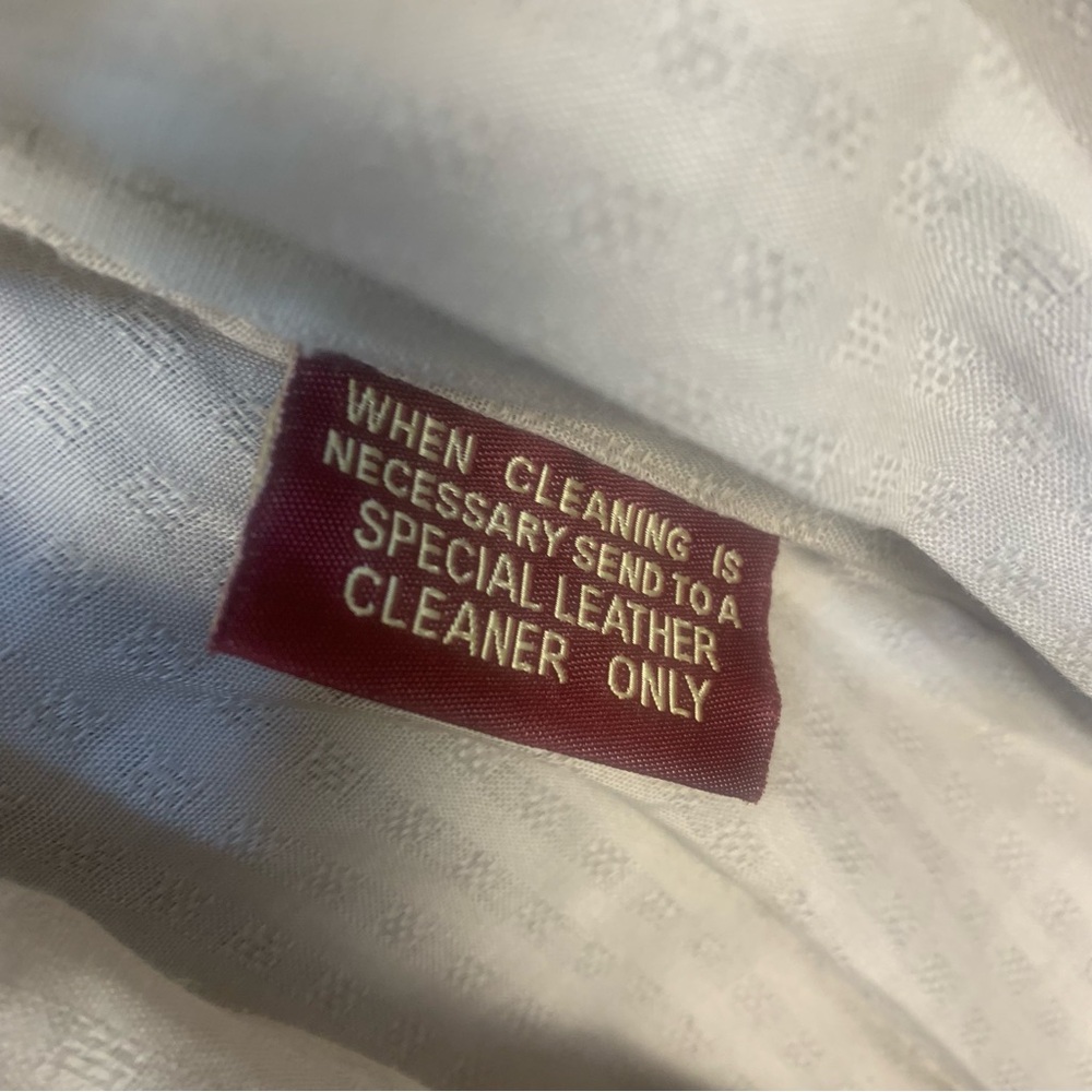 VTG Wilson’s Distressed Leather Jacket Tan Buttery Soft - Picture 8 of 16